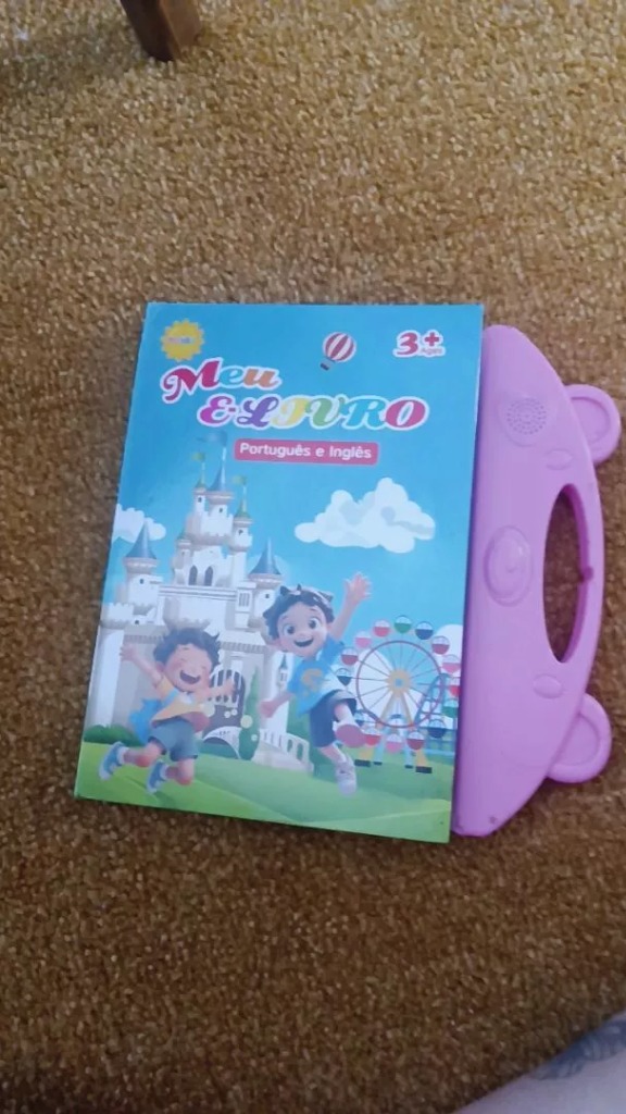 Foto do livro rosa recebido